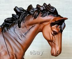 Royal Doulton The Winner Very Rare Brown Matt Colourway Model No. DA 154 Boxed