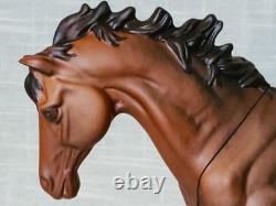 Royal Doulton The Winner Very Rare Brown Matt Colourway Model No. DA 154 Boxed