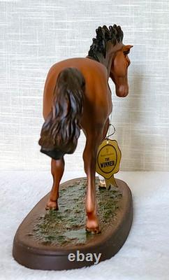 Royal Doulton The Winner Very Rare Brown Matt Colourway Model No. DA 154 Boxed