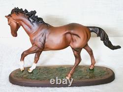 Royal Doulton The Winner Very Rare Brown Matt Colourway Model No. DA 154 Boxed