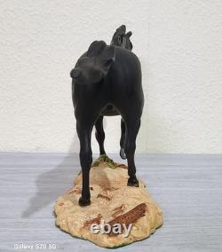 Royal Doulton Very Rare Cancara Running The Black Horse Lloyds Bank Horse DA224