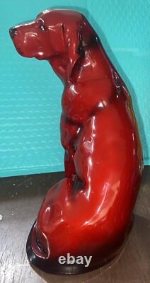 Royal Doulton Very Rare Flambé St Bernard HN 231