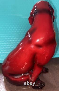 Royal Doulton Very Rare Flambé St Bernard HN 231