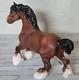 Royal Doulton Very Rare Matt Bay Brown Cantering Shire Horse Vintage Model DA45