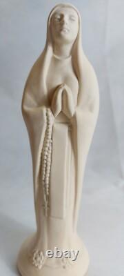 Royal Doulton Very Rare Prinknash PAX Our Lady Of Lourdes Figurine Mint