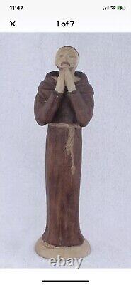 Royal Doulton Very Rare Prinknash PAX Saint Francis Figurine Mint