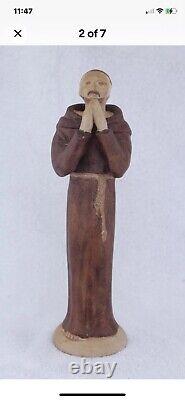 Royal Doulton Very Rare Prinknash PAX Saint Francis Figurine Mint