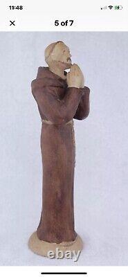 Royal Doulton Very Rare Prinknash PAX Saint Francis Figurine Mint