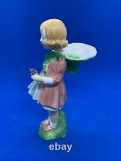 Royal Doulton Vintage Harradine Figurine! Springtime! Hn 1971! Mint! Very Rare