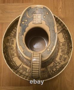 Royal Doulton Watcher Of the Nght Jug and Basin Set. Very Rare