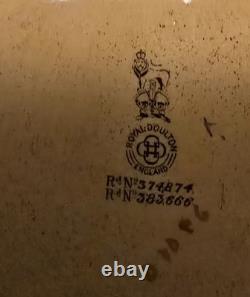 Royal Doulton Watcher Of the Nght Jug and Basin Set. Very Rare