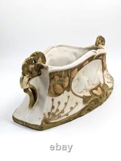 Royal Dux Porcelain Vase, Art Nouveau, Large, Very Rare, c. 1918