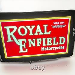 Royal Enfield Vintage Neon Sign 19 By 35 Very Rare Royal Enfield Vintage Neon Sign 19 By 35 Very Rare