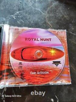 Royal Hunt The Mission CD 2001 Italy Authograped Very Rare Ln