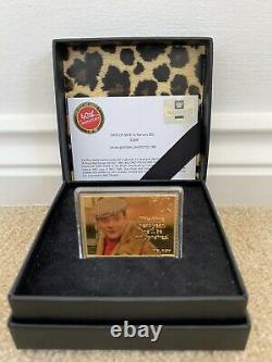 Royal Mail Only Fools And Horses Del Boy, 24 CRT Gold Stamp, Very Rare! No. 1268