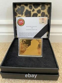 Royal Mail Only Fools And Horses Del Boy, 24 CRT Gold Stamp, Very Rare! No. 1268