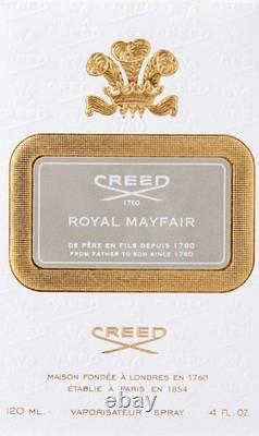 Royal Mayfair by Creed 4.0 oz 120ml Spray / NIB / Authentic / Very Rare