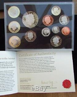 Royal Mint 2009 UK Proof 12 Coin Set Including VERY RARE Kew Gardens 50p
