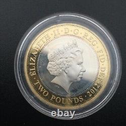 Royal Mint Charles Dickens 2012 £2 Two pound Coin Very Rare