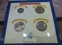Royal Mint First Trial 1994 £2 4 Coin Pack The First UK Bi-Colour Coin Very Rare