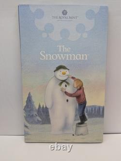 Royal Mint Snowman 2021 Advent Calendar VERY RARE limited edition of 1500