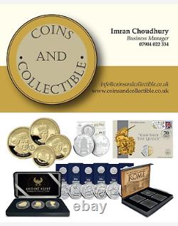 Royal Mint Through Time Three Gold Coin Set Limited Edition of 99 Very Rare Set