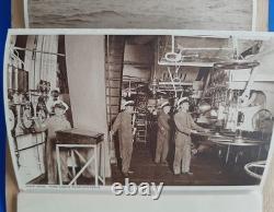 Royal Navy HMS HOOD, Souvenir Letter Card, very old and rare, signs of aging