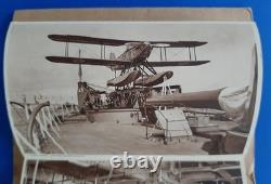 Royal Navy HMS HOOD, Souvenir Letter Card, very old and rare, signs of aging