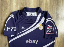 Royal Navy Portland F79 Rugby Jersey Special Edition Very Rare Shirt Mako L/XL