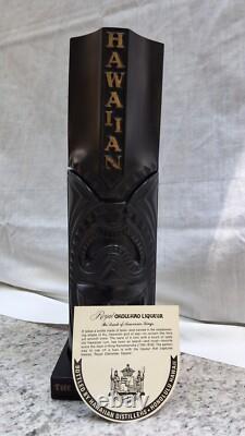 Royal Okolehao Liqueur Bottle Made Of Lava. The Spirit Of Hawaii Very Rare