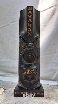 Royal Okolehao Liqueur Bottle Made Of Lava. The Spirit Of Hawaii Very Rare