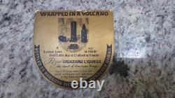 Royal Okolehao Liqueur Bottle Made Of Lava. The Spirit Of Hawaii Very Rare