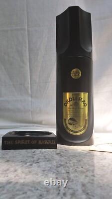 Royal Okolehao Liqueur Bottle Made Of Lava. The Spirit Of Hawaii Very Rare