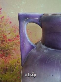 Royal Satsuma Large Gold gilded birds moriage mid 19th. C. Very rare piece