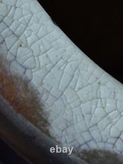 Royal Satsuma Large Gold gilded birds moriage mid 19th. C. Very rare piece