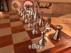 Royal Selangor Pewter Chess Set Very Rare & Collectible UK Seller