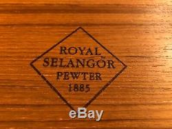 Royal Selangor Pewter Chess Set Very Rare & Collectible UK Seller