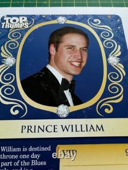 Royal Wedding 2011 William & Kate TOP TRUMPS PROMOTIONAL PLACARDS! Very RARE
