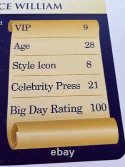 Royal Wedding 2011 William & Kate TOP TRUMPS PROMOTIONAL PLACARDS! Very RARE