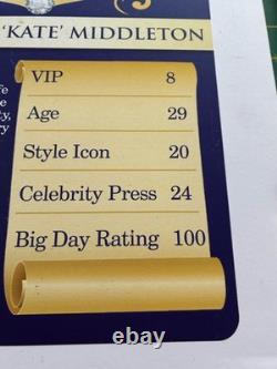 Royal Wedding 2011 William & Kate TOP TRUMPS PROMOTIONAL PLACARDS! Very RARE