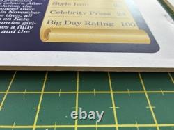 Royal Wedding 2011 William & Kate TOP TRUMPS PROMOTIONAL PLACARDS! Very RARE