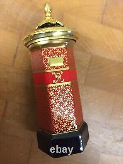 Royal Worcester Connoisseur Collection Victorian Post Box Trinket Box Very Rare