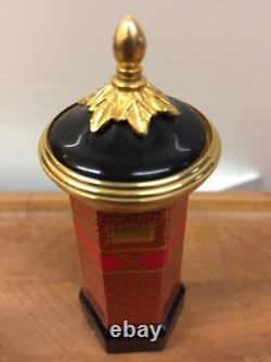 Royal Worcester Connoisseur Collection Victorian Post Box Trinket Box Very Rare