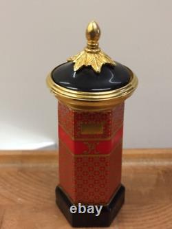 Royal Worcester Connoisseur Collection Victorian Post Box Trinket Box Very Rare
