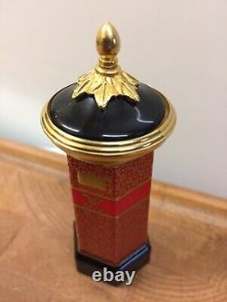 Royal Worcester Connoisseur Collection Victorian Post Box Trinket Box Very Rare