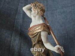 Royal Worcester Figurine c. 1876 PAN RW1440- JAMES HADLEY Very Old/Rare