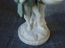 Royal Worcester Figurines PAIR c. 1884 SALTS GENTLEMAN & SALTS LADY VERY RARE