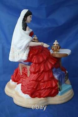 Royal Worcester Very Rare Gypsy Bride At Appleby Fair Figurine