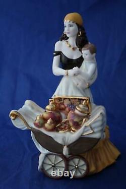 Royal Worcester Very Rare'a Precious Purchase From Stow Fair' Figurine