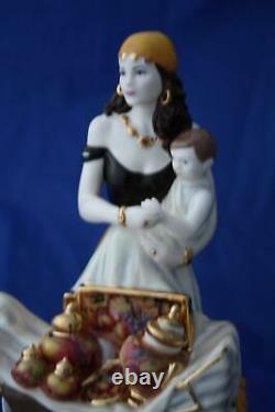 Royal Worcester Very Rare'a Precious Purchase From Stow Fair' Figurine